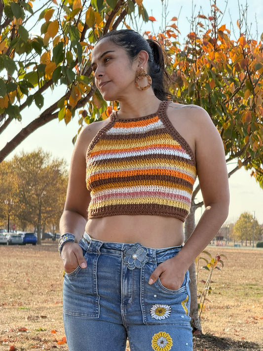 TOP TEJIDO VINTAGE USAQUEN