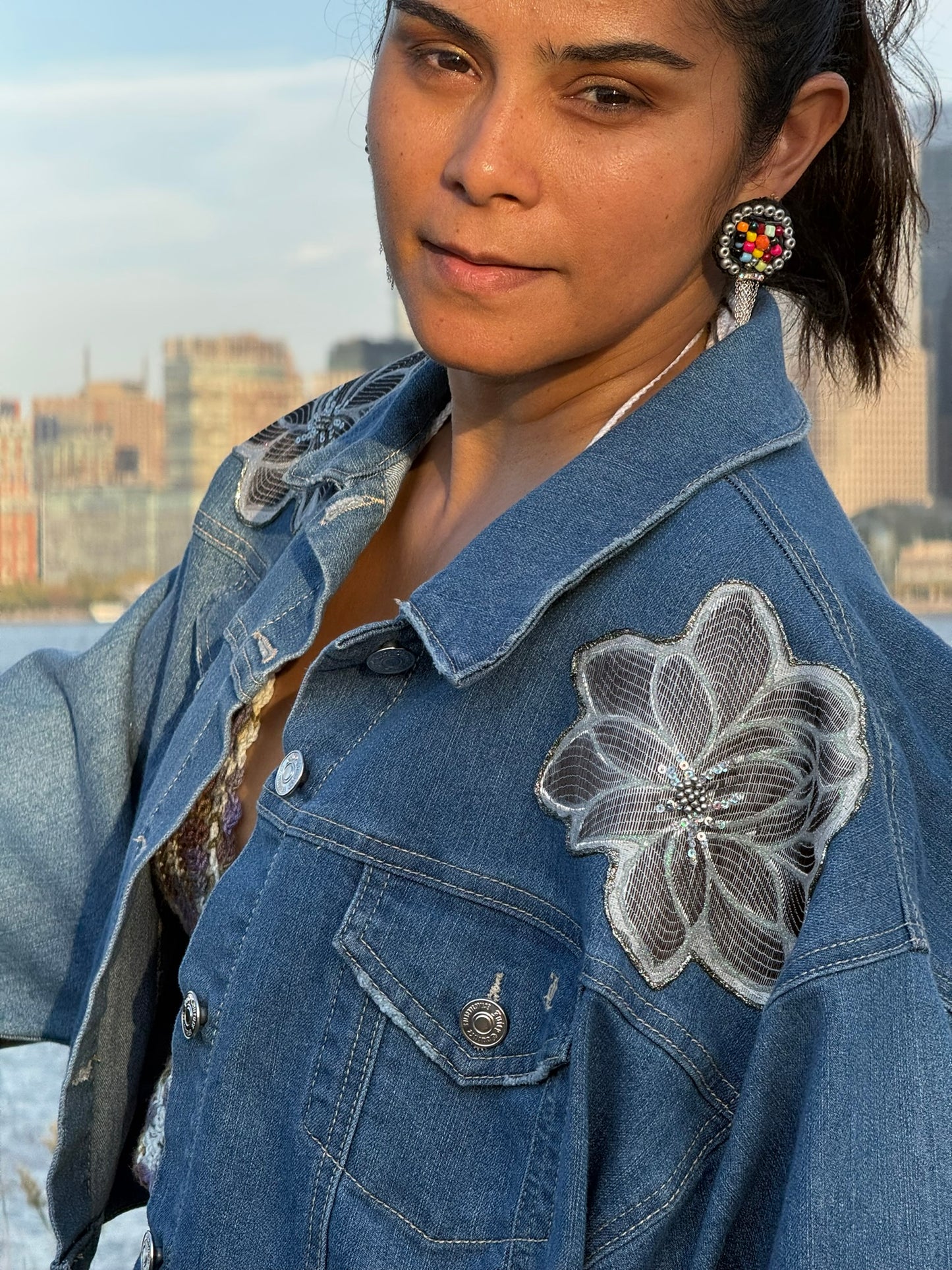 CHAQUETA ENCANTO DENIM